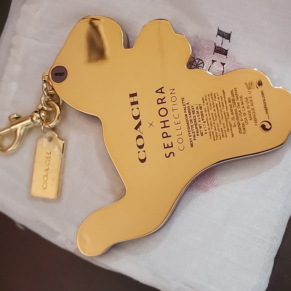 Coach x Sephora Rexy Dinosaur Bag Charm Shadow Palette New Over 5" Tall - Picture 4 of 8